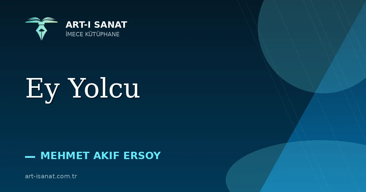 Ey Yolcu