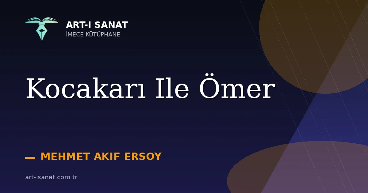 Kocakarı Ile Ömer