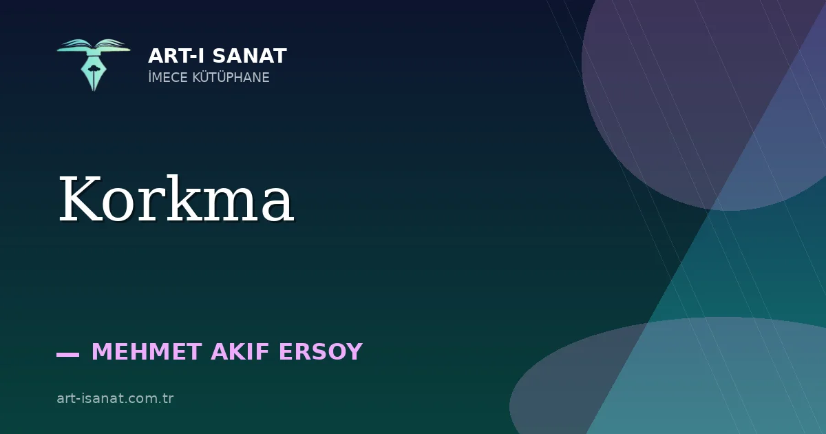 Korkma