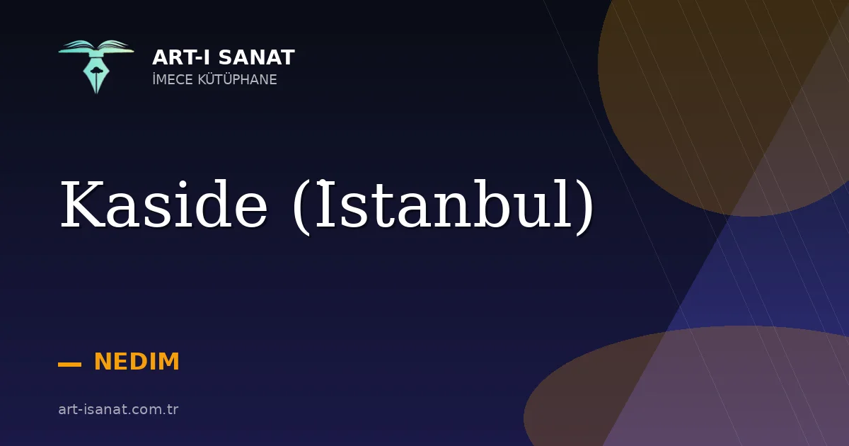 Kaside (İstanbul)