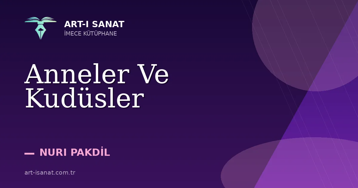 Anneler Ve Kudüsler
