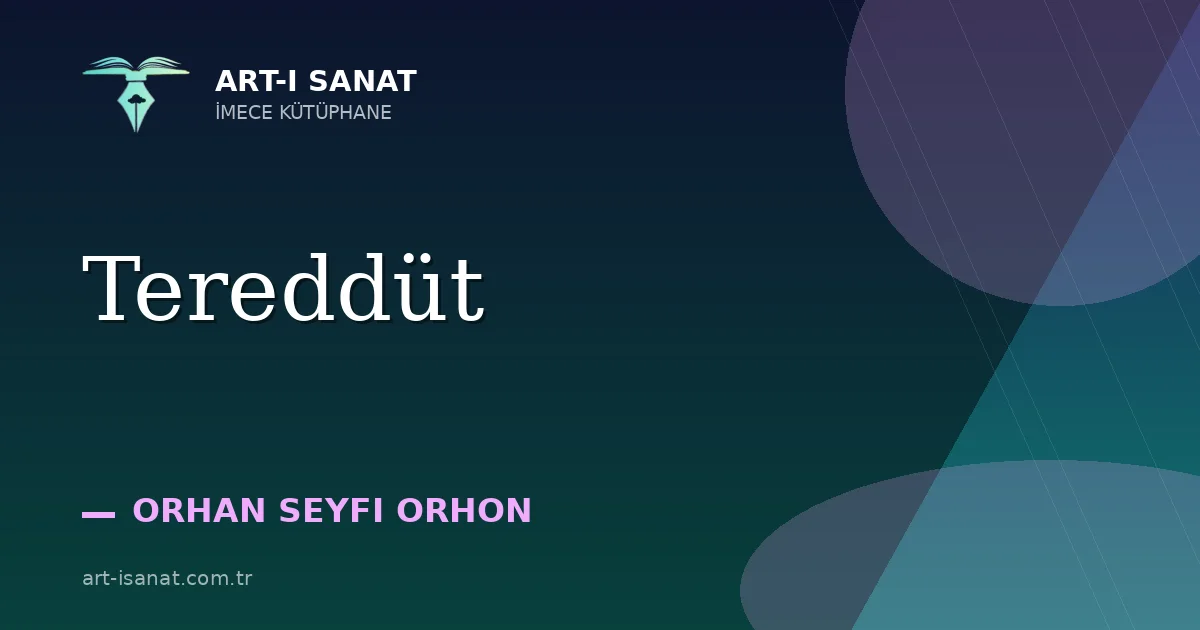 Tereddüt