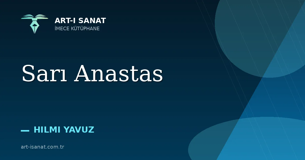 Sarı Anastas