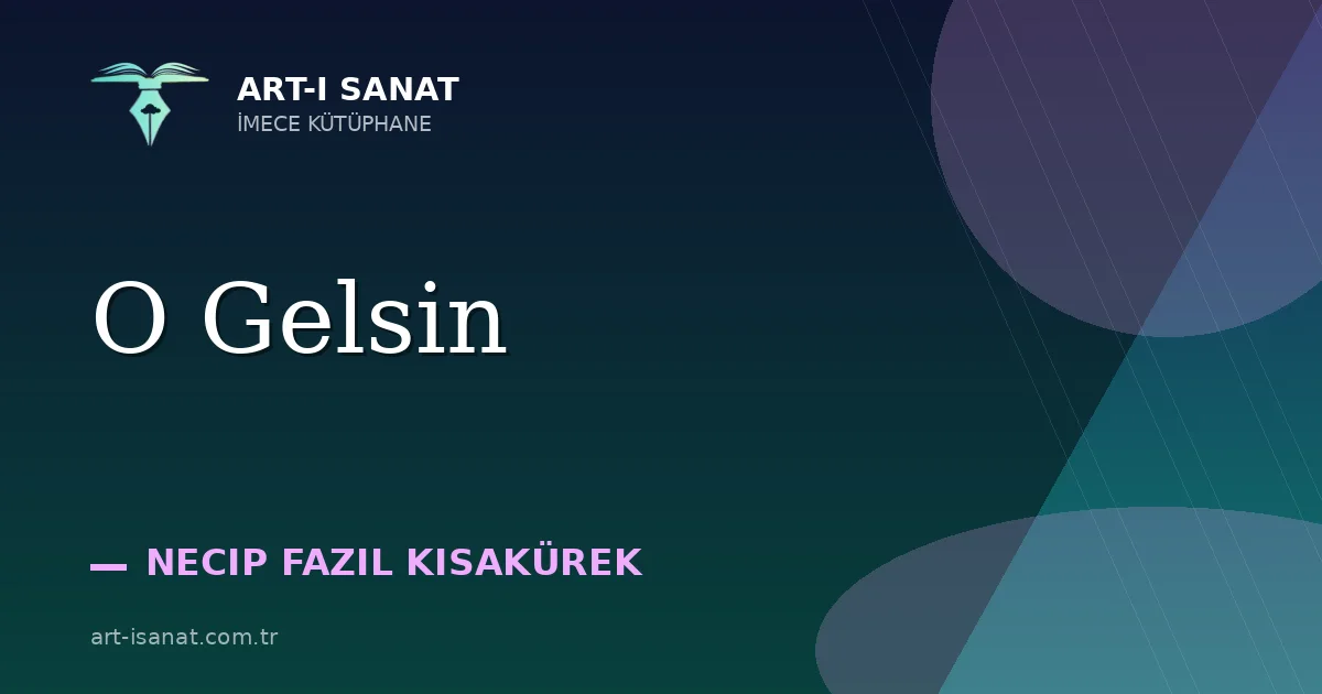 O Gelsin