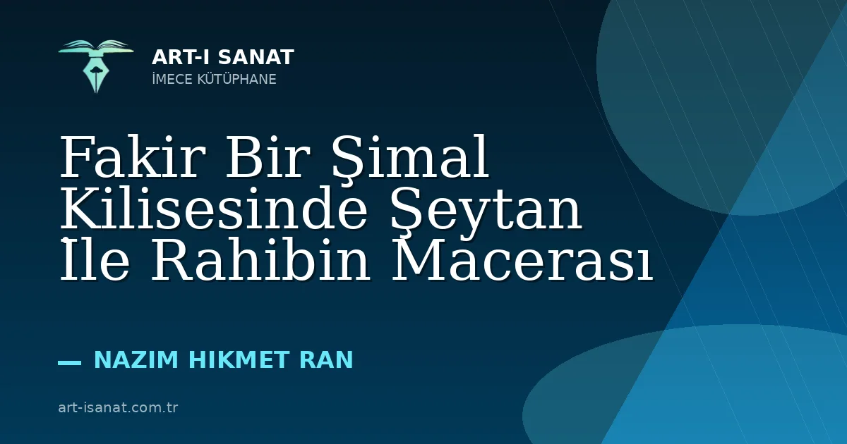 Fakir Bir Şimal Kilisesinde Şeytan İle Rahibin Macerası