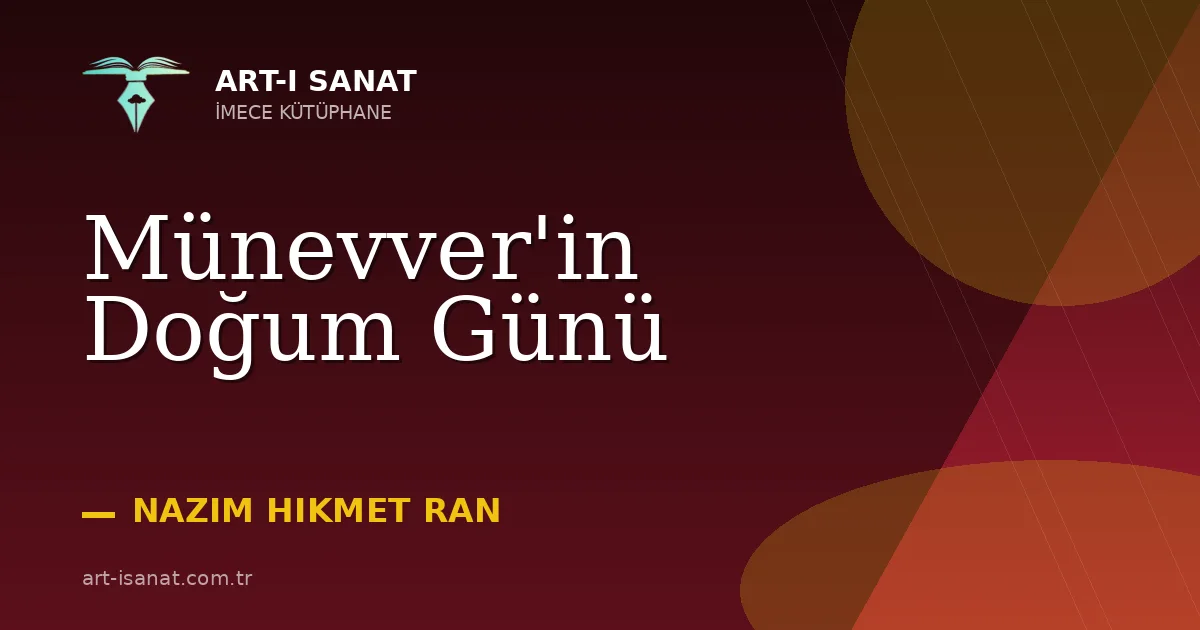 Münevver'in Doğum Günü
