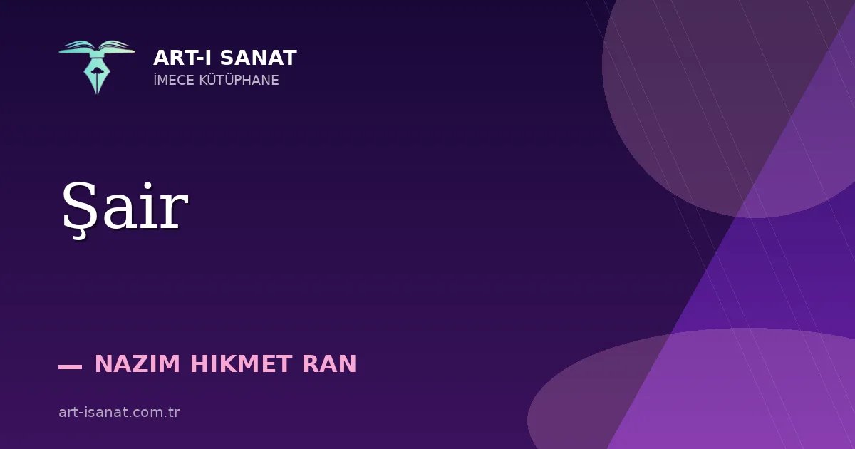 Şair