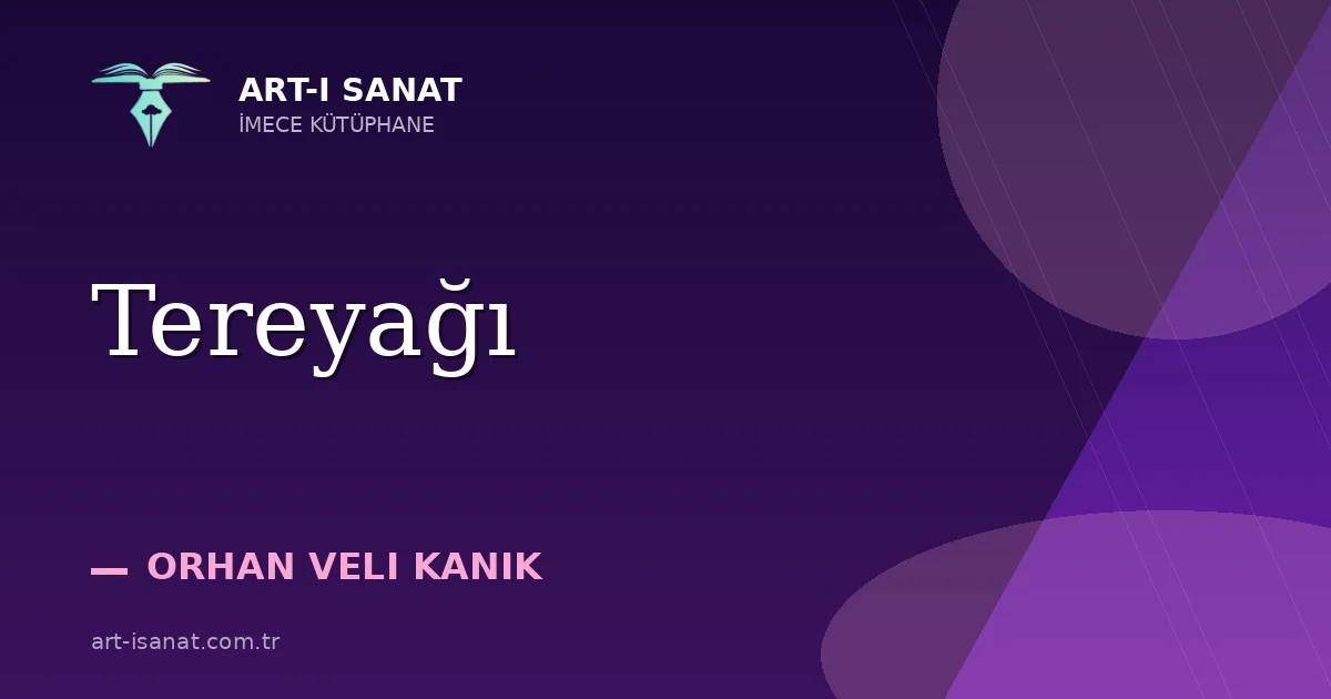 Tereyağı