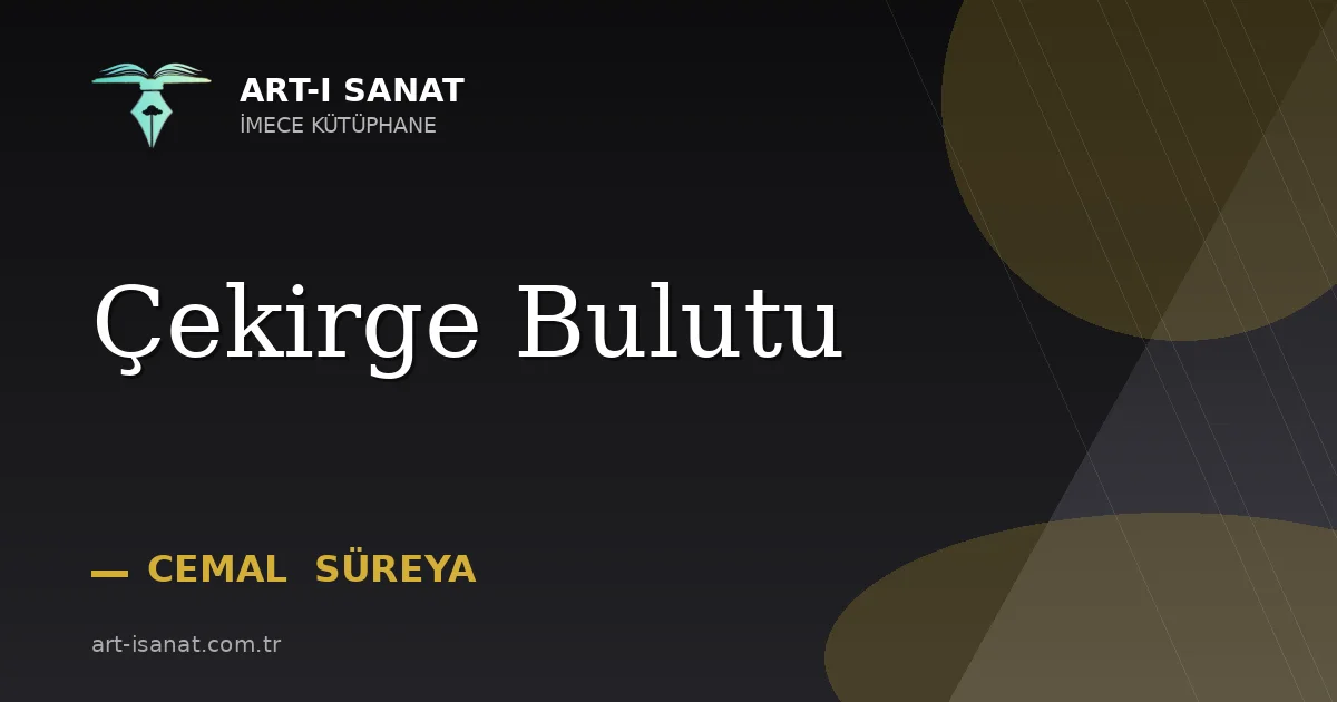 Çekirge Bulutu