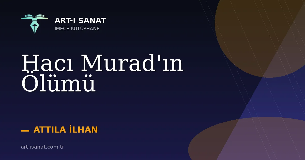 Hacı Murad'ın Ölümü