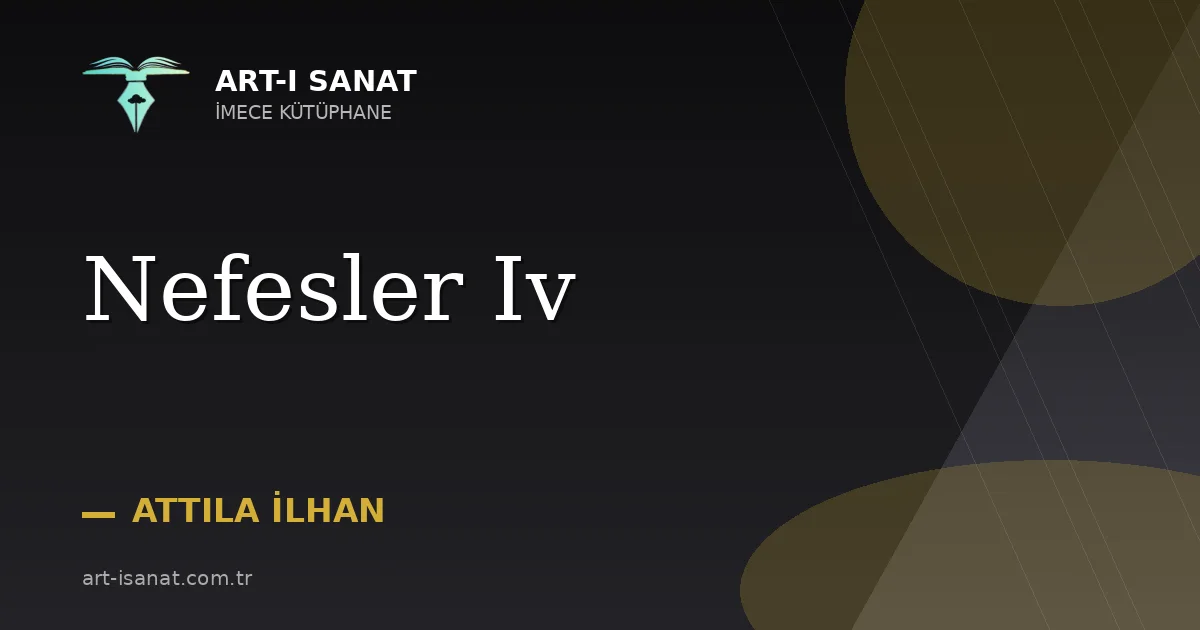 Nefesler Iv