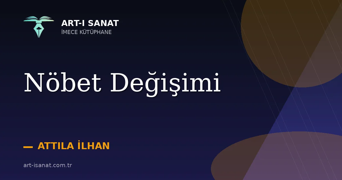 Nöbet Değişimi
