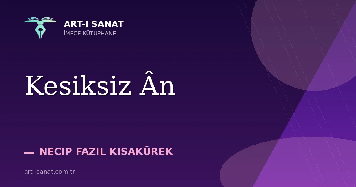 Kesiksiz Ân