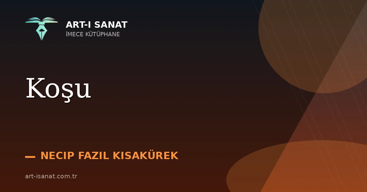 Koşu