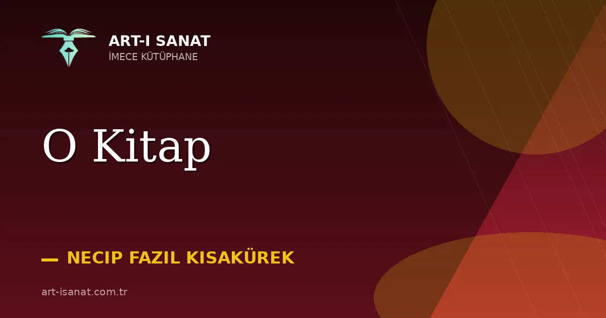 O Kitap