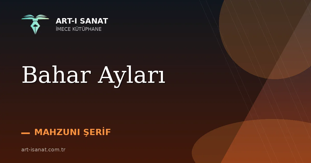 Bahar Ayları