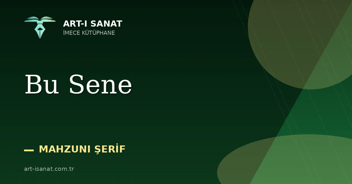 Bu Sene