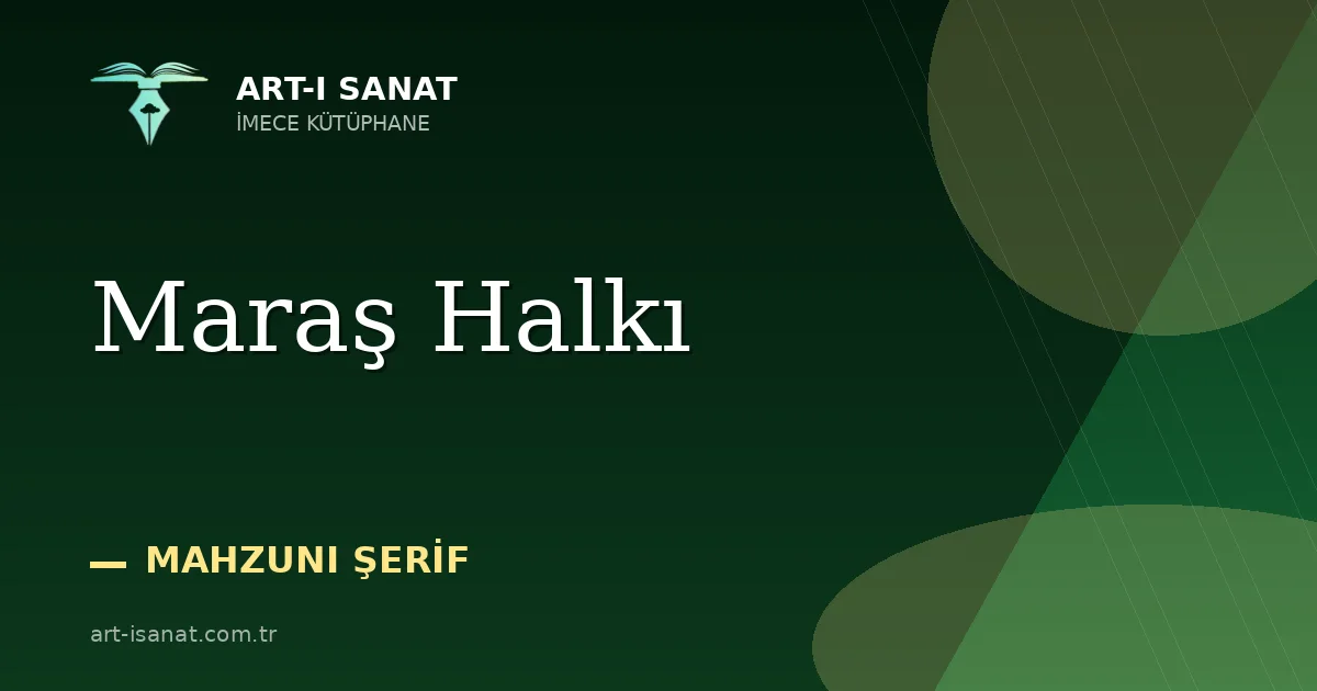 Maraş Halkı