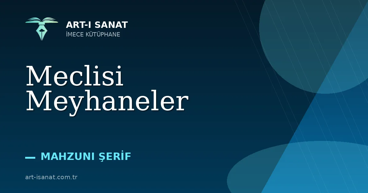 Meclisi Meyhaneler