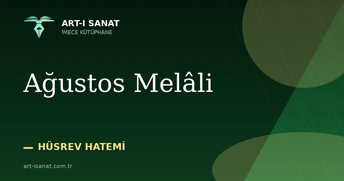 Ağustos Melâli