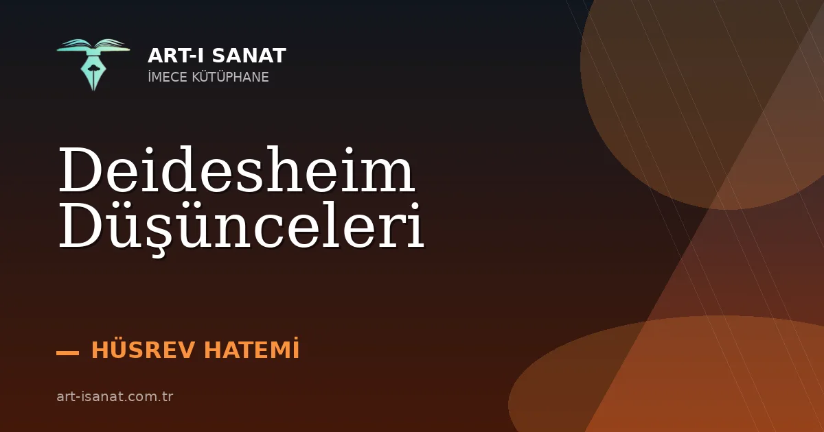 Deidesheim Düşünceleri