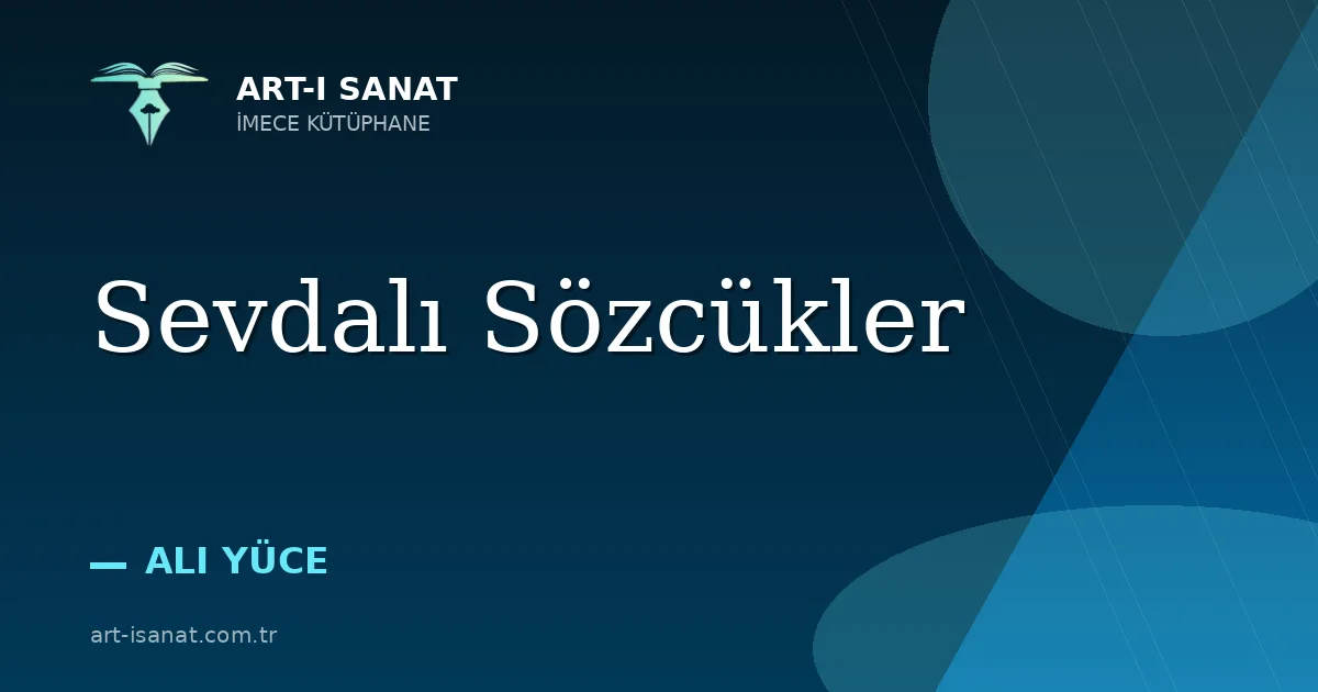 Sevdalı Sözcükler