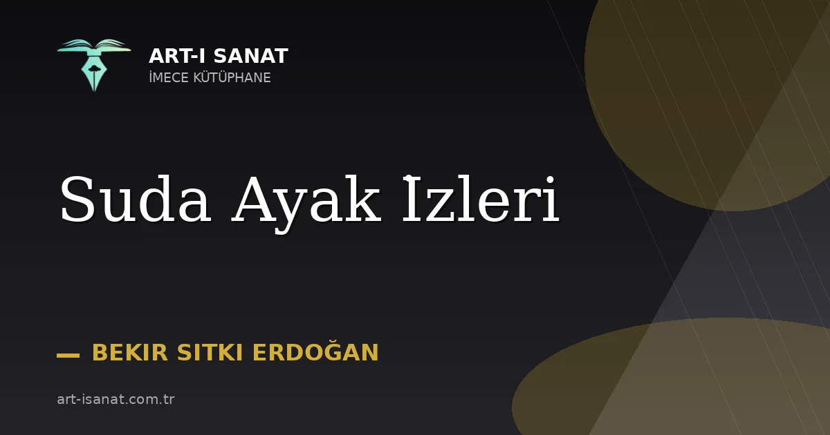 Suda Ayak İzleri