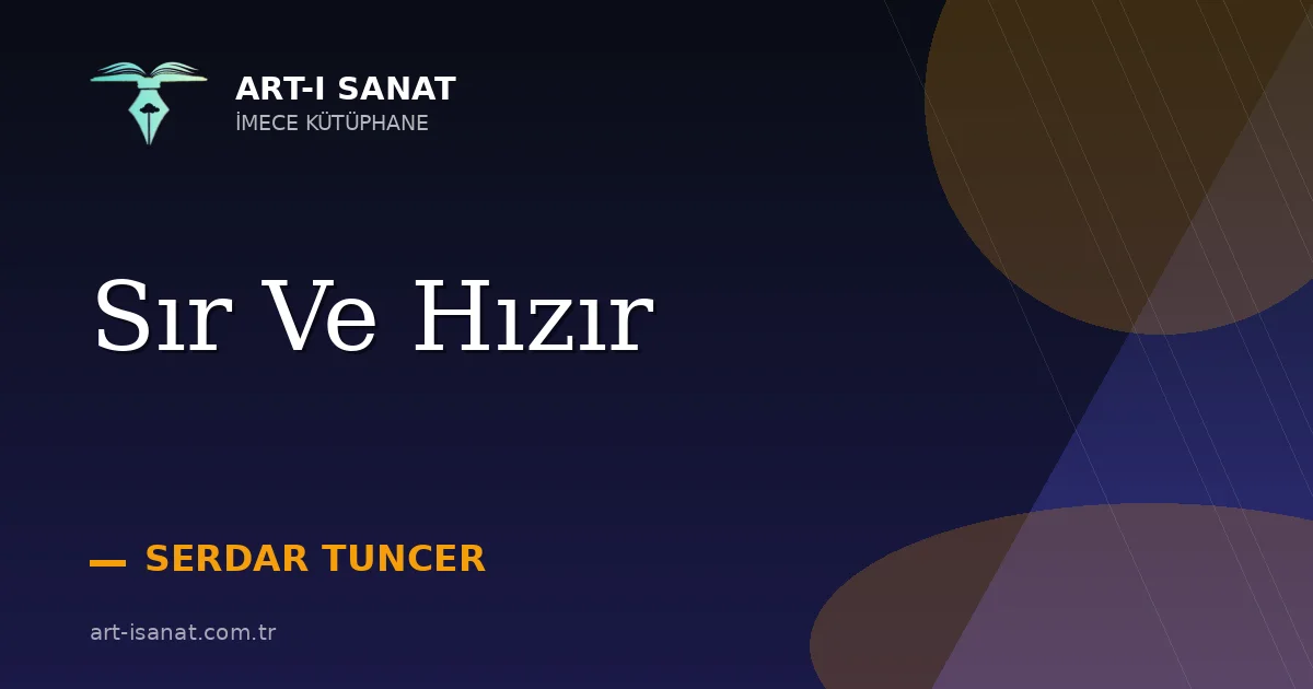 Sır Ve Hızır