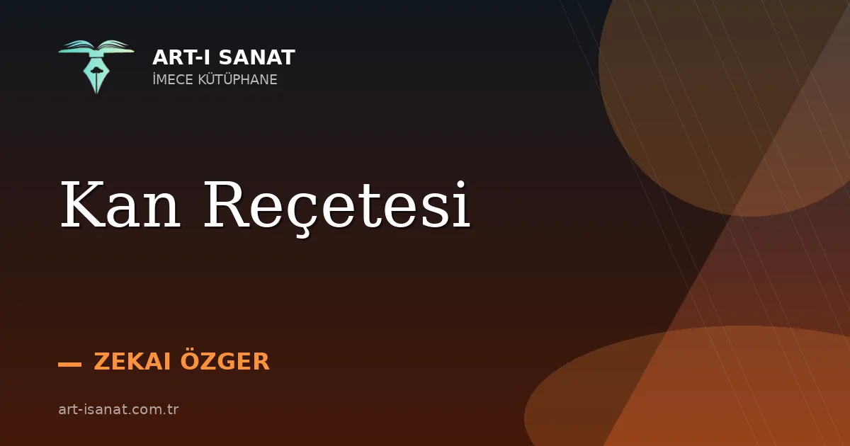 Kan Reçetesi