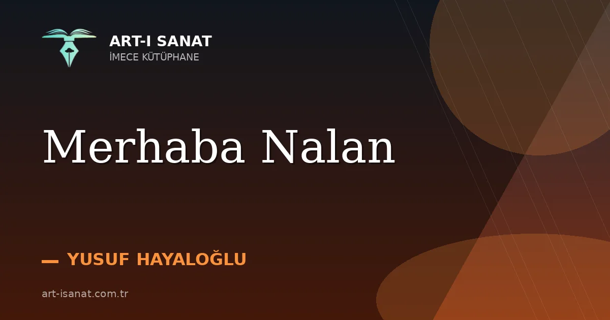 Merhaba Nalan