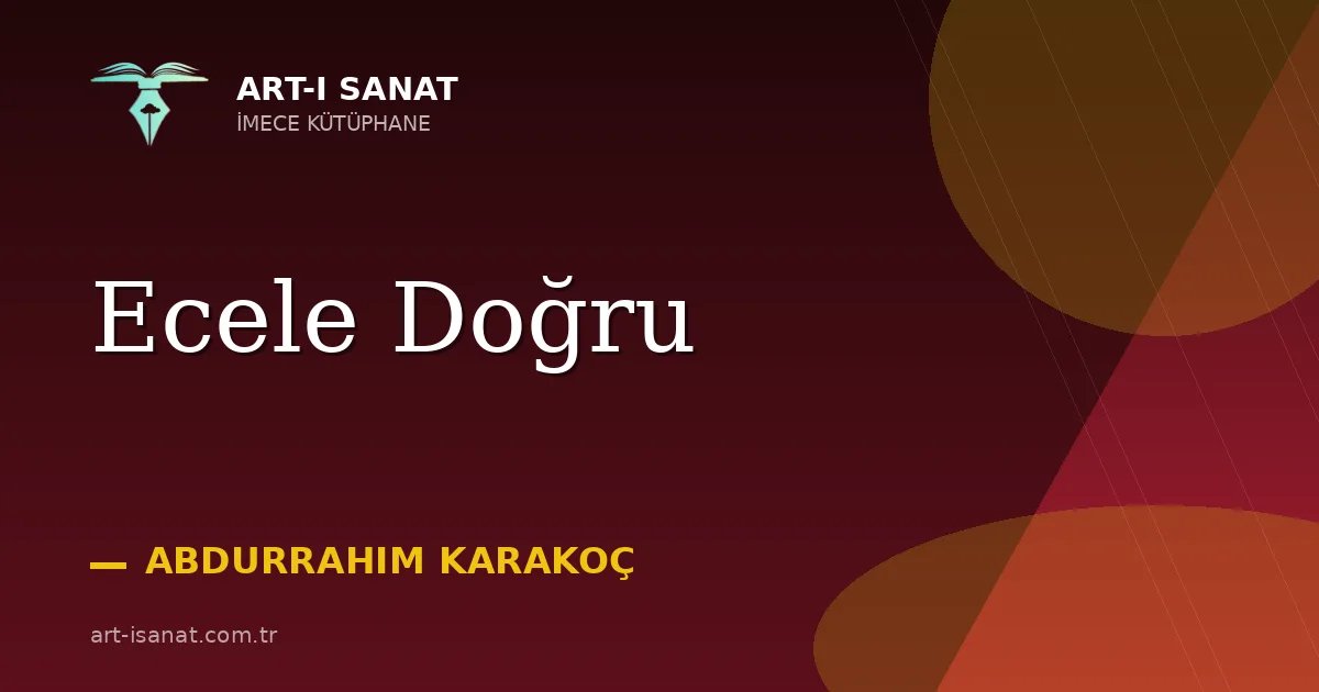 Ecele Doğru
