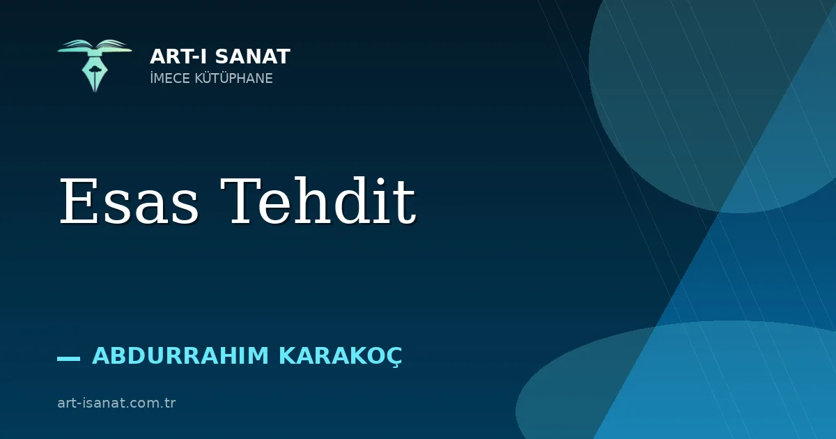 Esas Tehdit