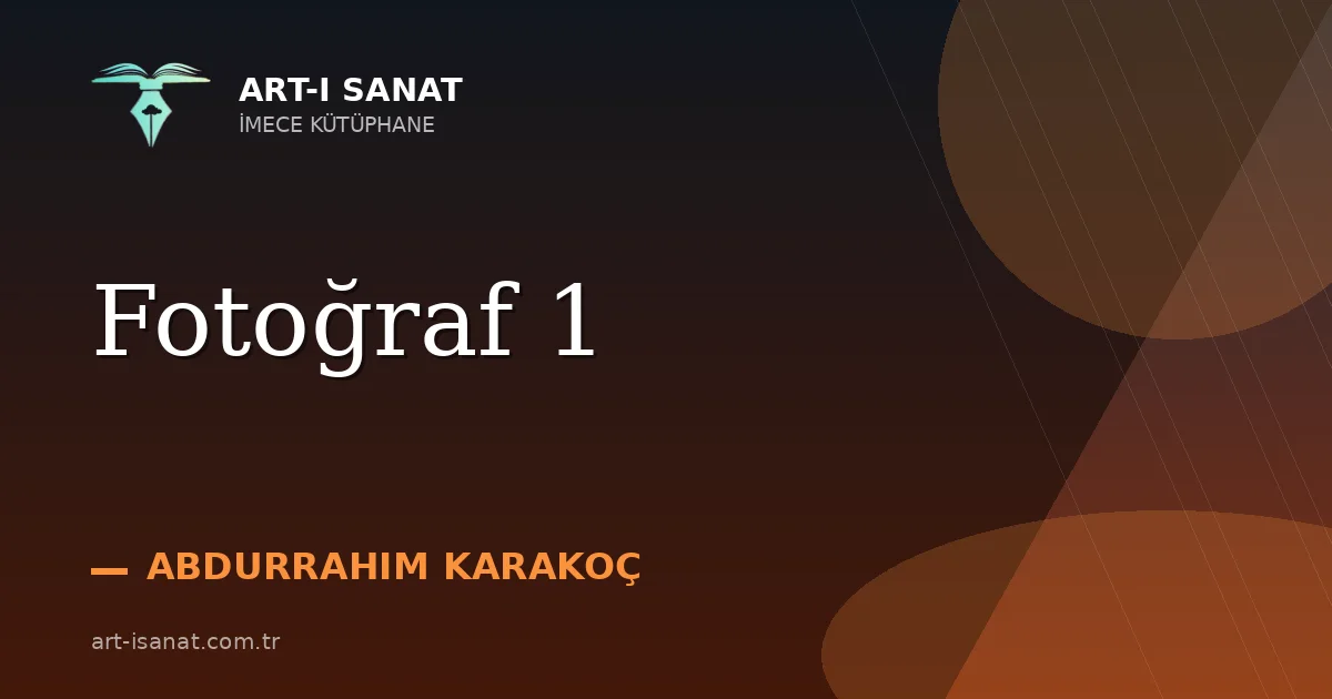 Fotoğraf 1