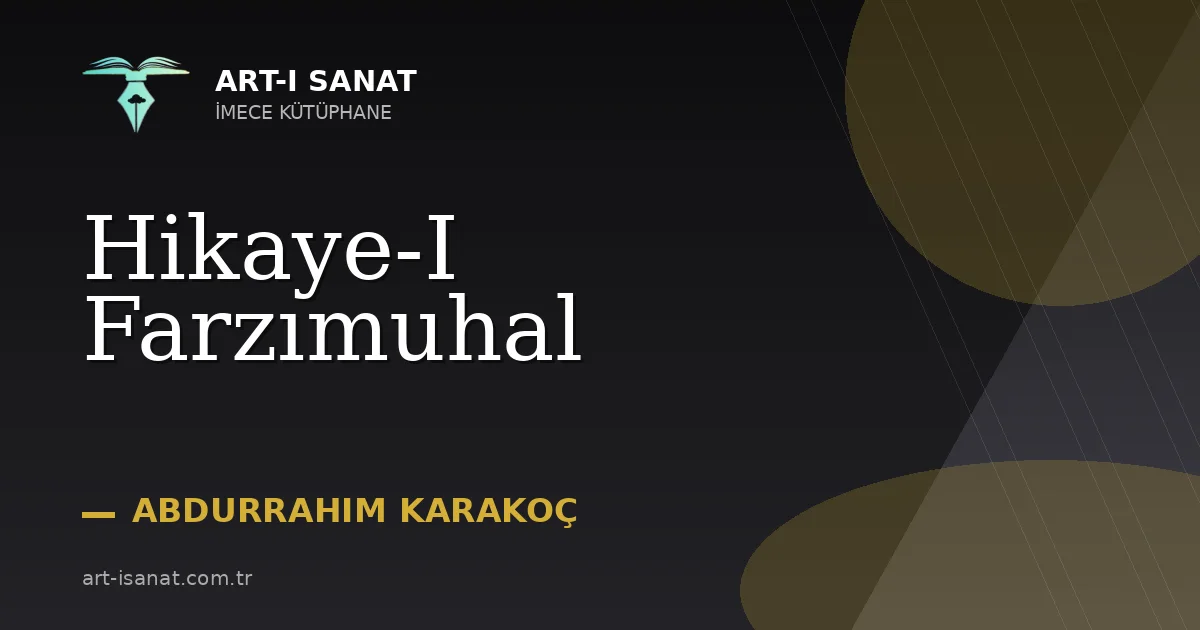 Hikaye-I Farzımuhal