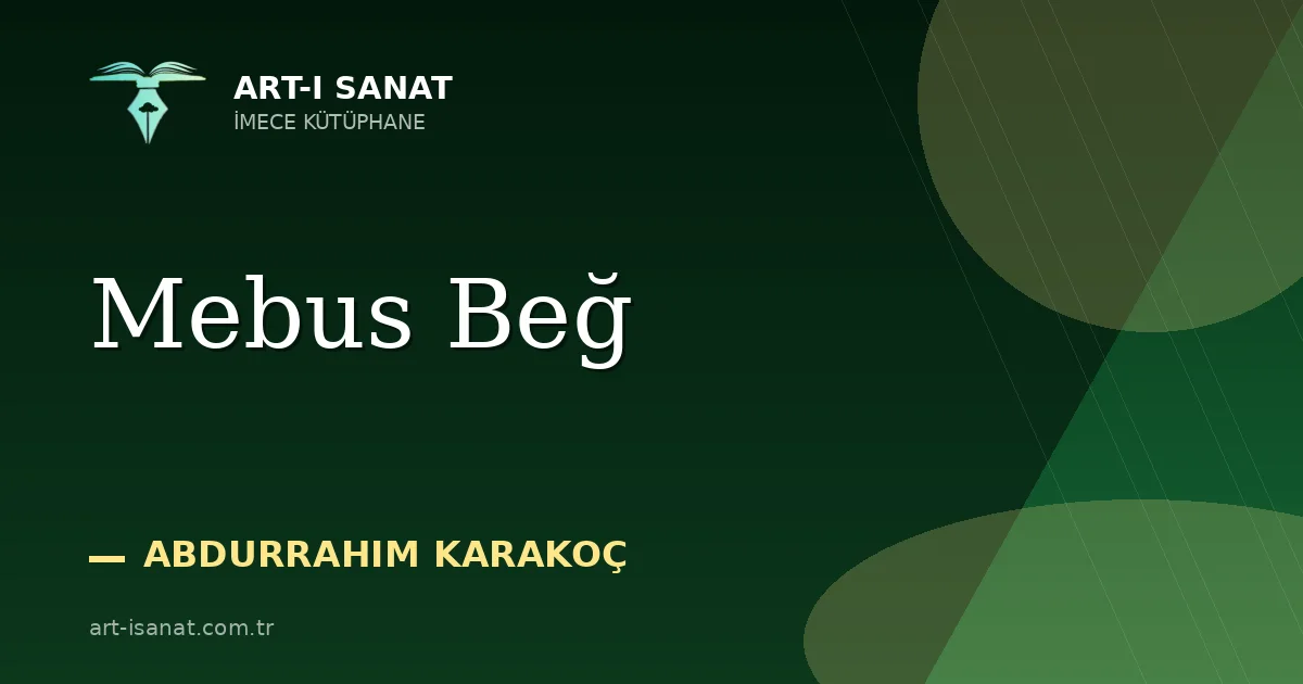 Mebus Beğ