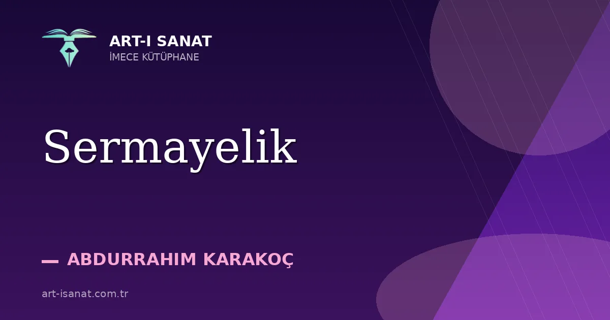 Sermayelik