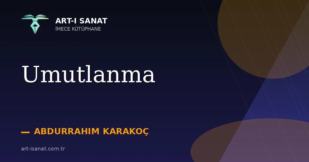 Umutlanma