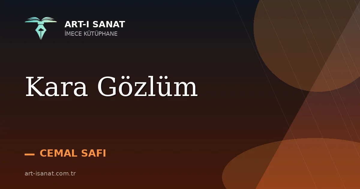 Kara Gözlüm