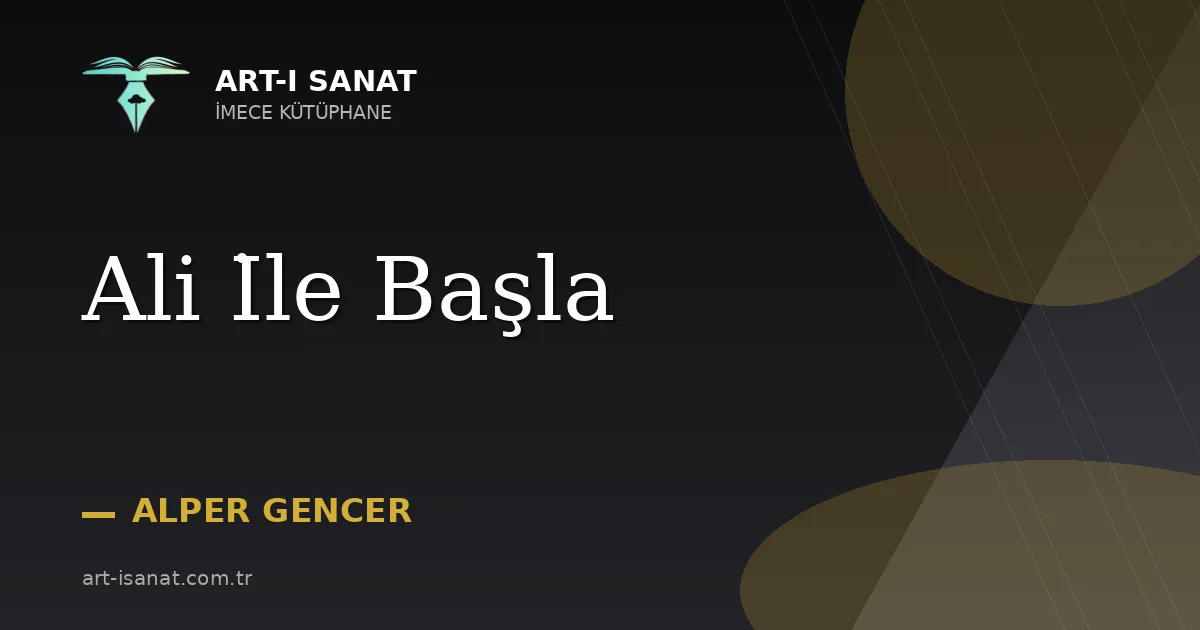 Ali İle Başla
