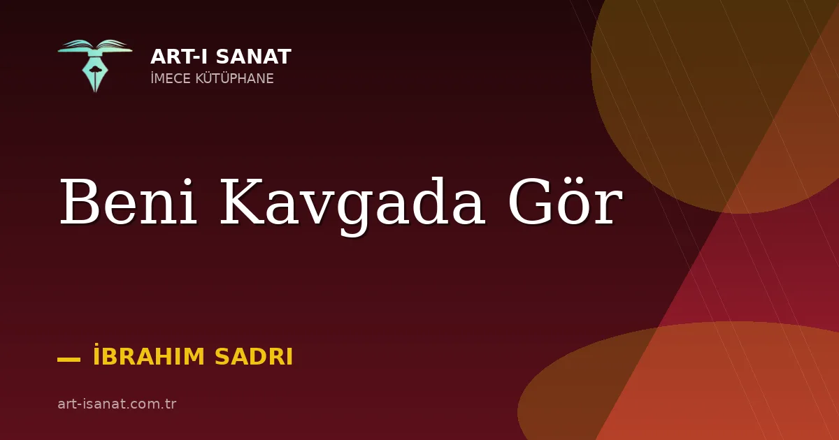 Beni Kavgada Gör
