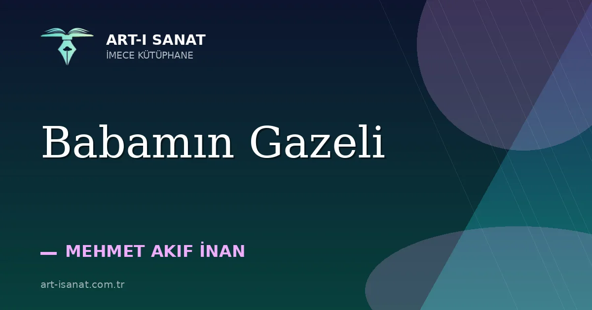 Babamın Gazeli