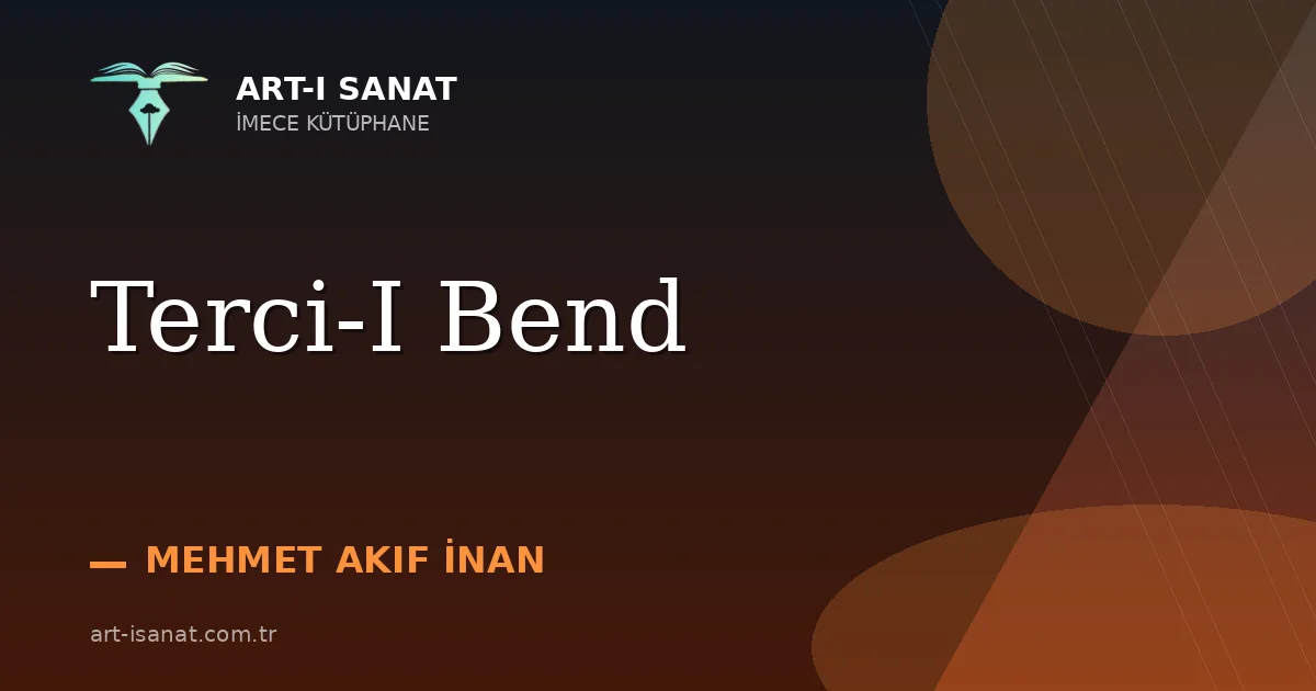 Terci-I Bend