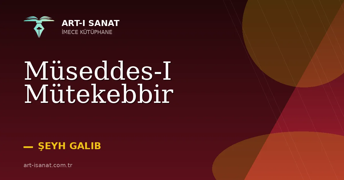 Müseddes-I Mütekebbir