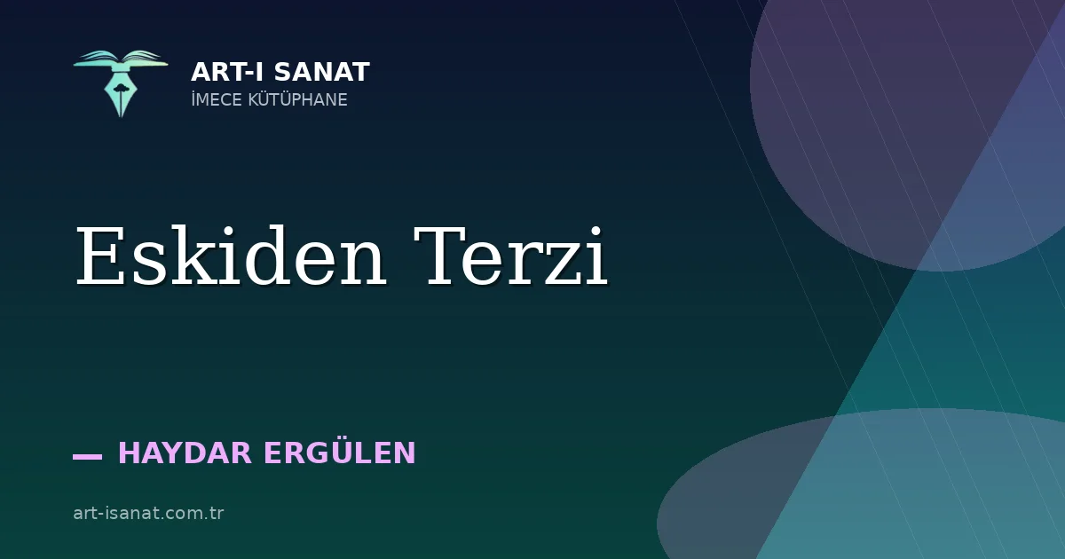 Eskiden Terzi