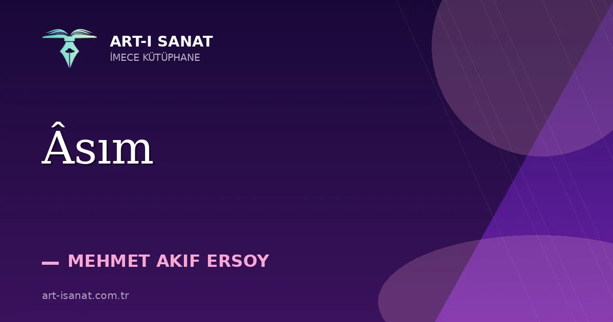 Âsım