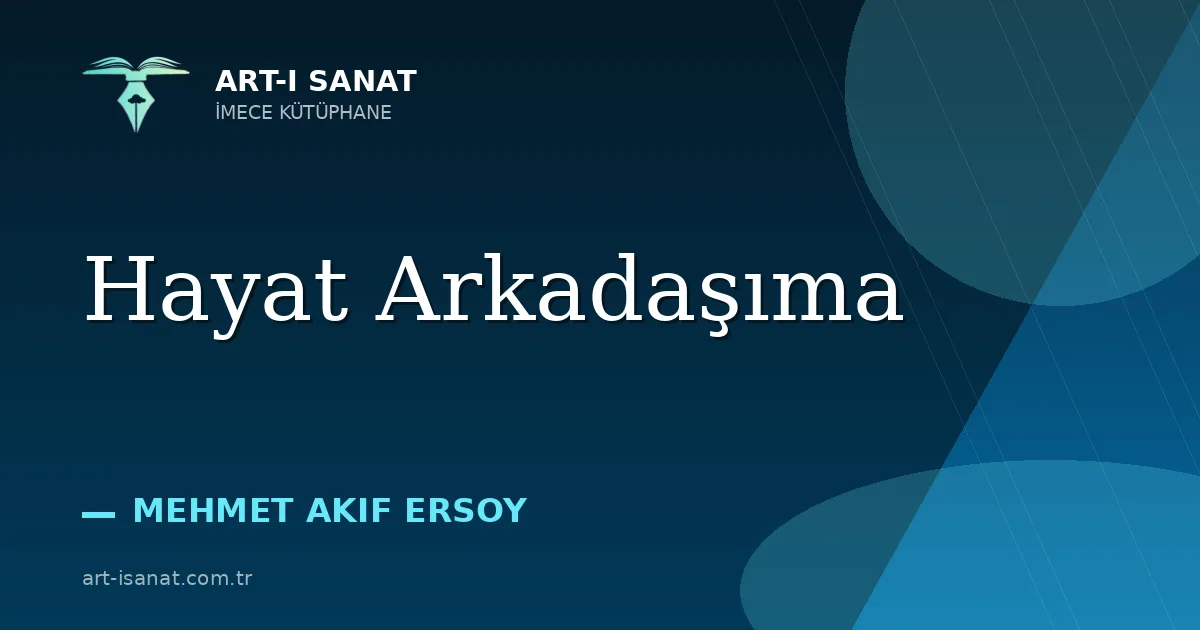 Hayat Arkadaşıma