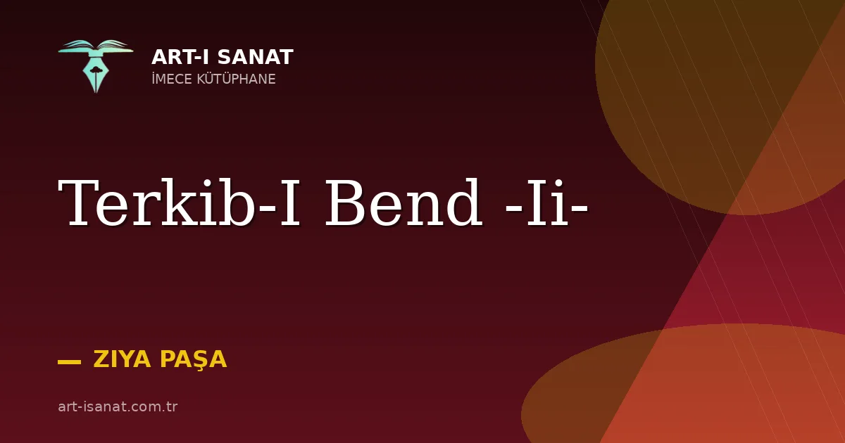 Terkib-I Bend -Ii-