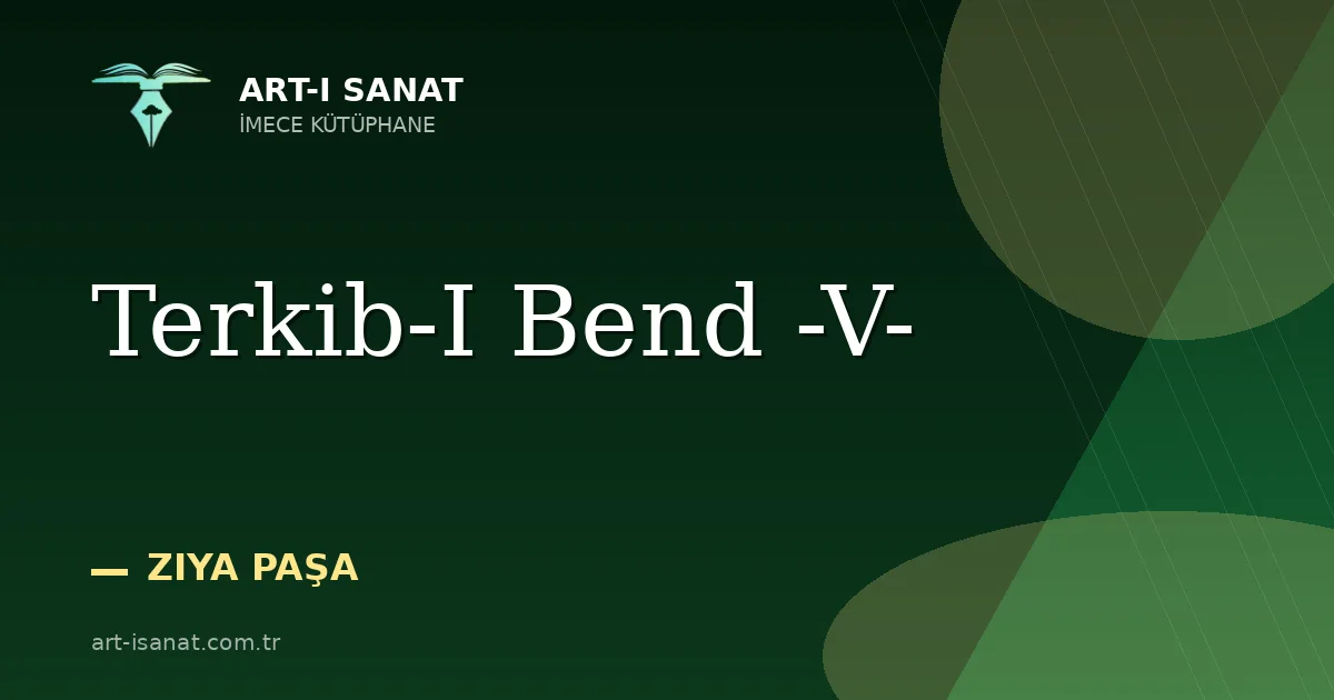 Terkib-I Bend -V-