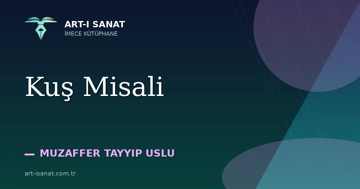 Kuş Misali