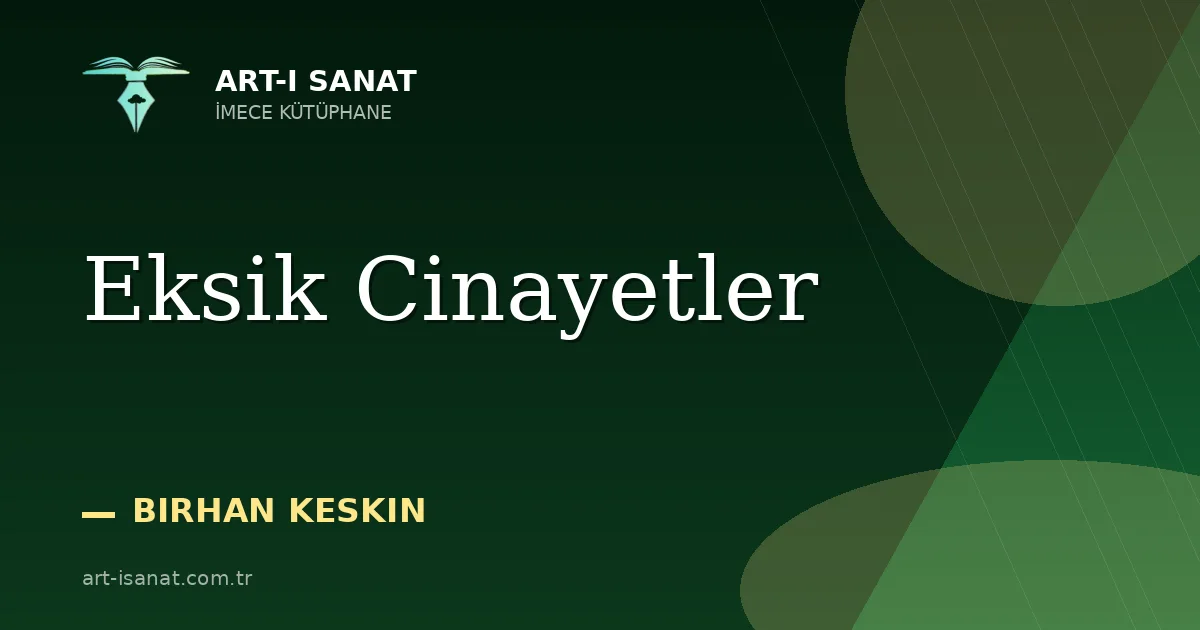 Eksik Cinayetler